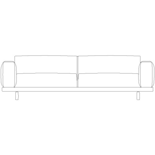 Rest Sofa 3-seater - Muuto