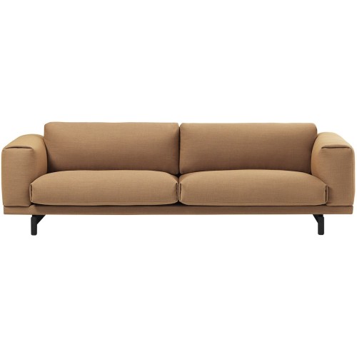 3-seater - Fiord fabric - Rest sofa - Muuto