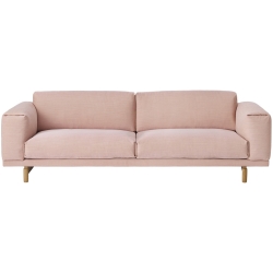 3-seater - steelcut trio fabric - Rest sofa - Muuto