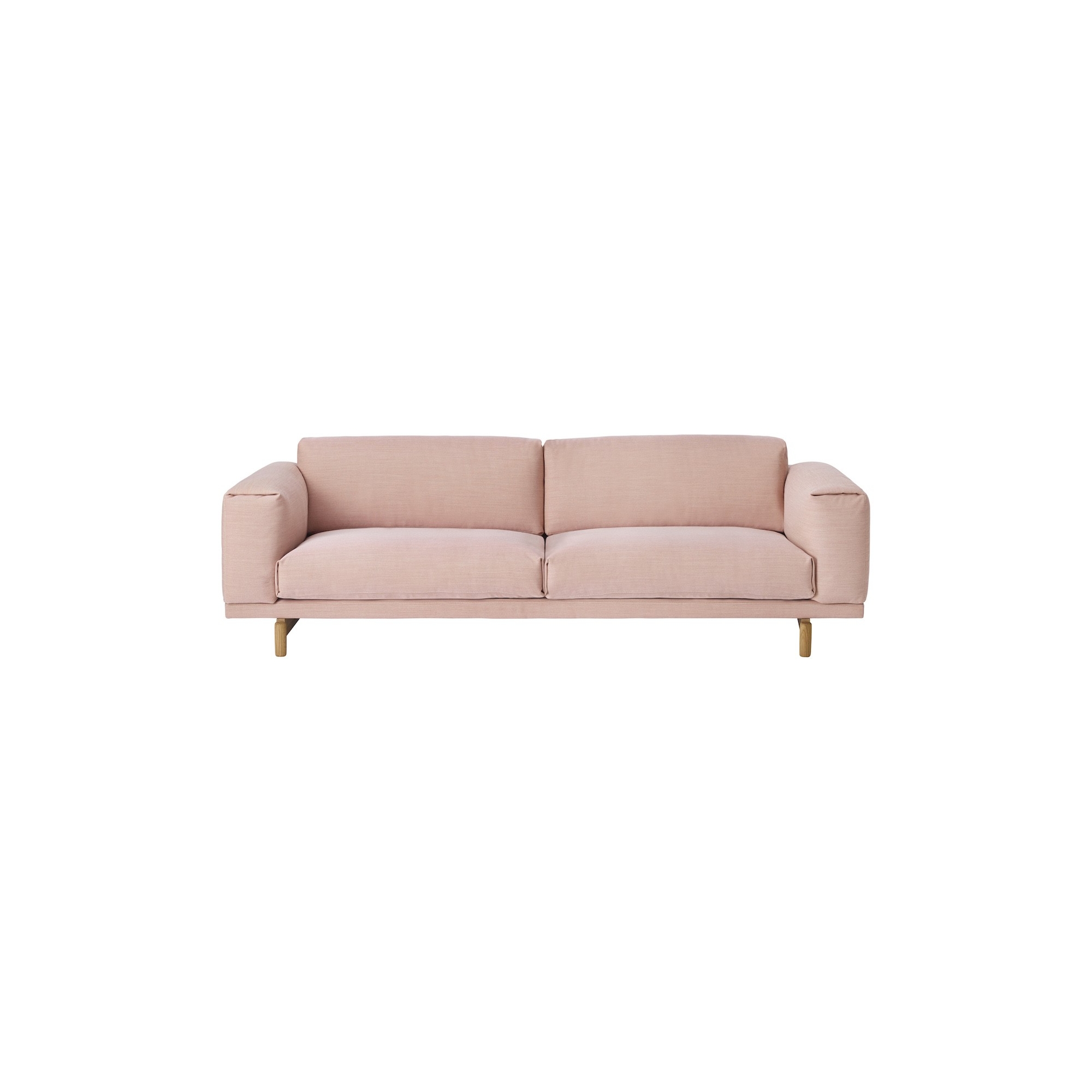 3-seater - steelcut trio fabric - Rest sofa - Muuto