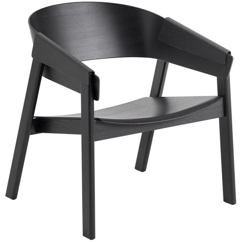 black - Cover Lounge Chair - Muuto