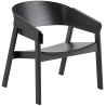 black - Cover Lounge Chair - Muuto