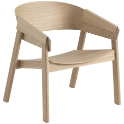 chêne - fauteuil Cover Lounge Chair - Muuto