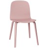 Tan rose - wooden base Visu chair - Muuto