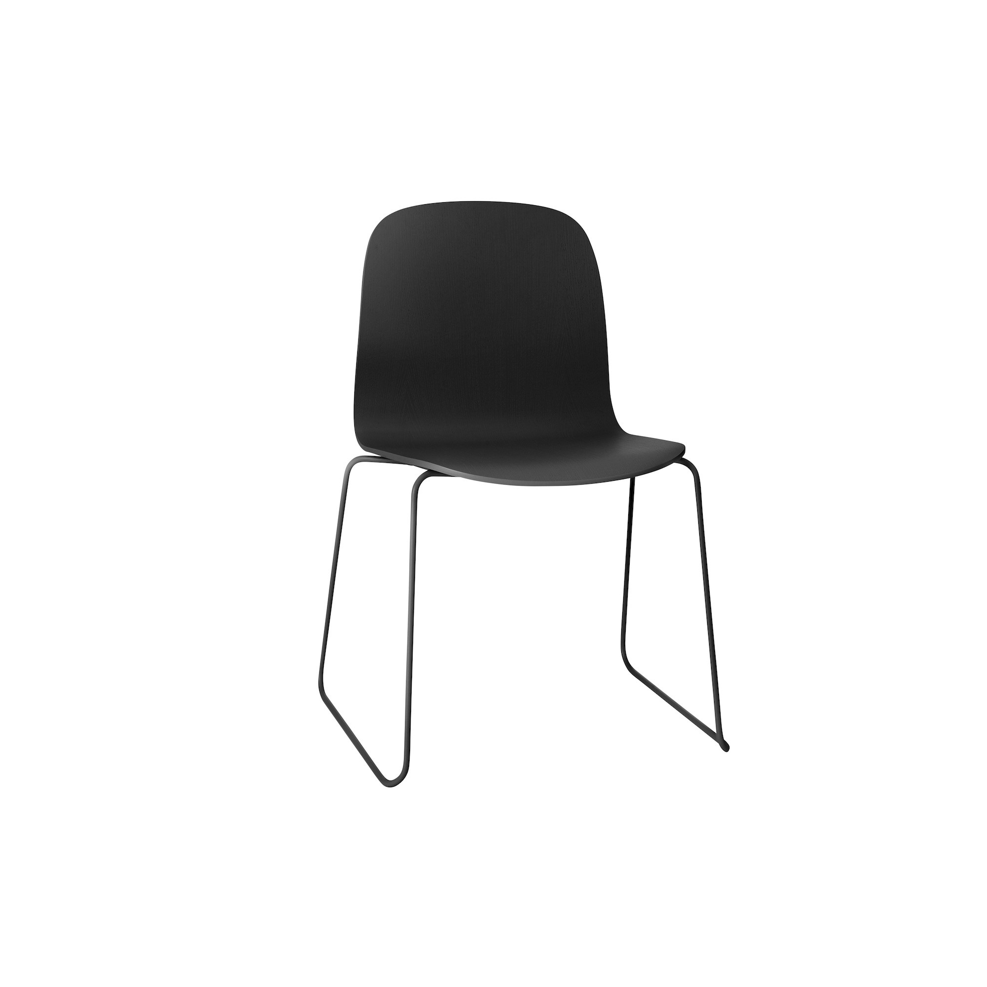 black - sled base Visu chair - Muuto