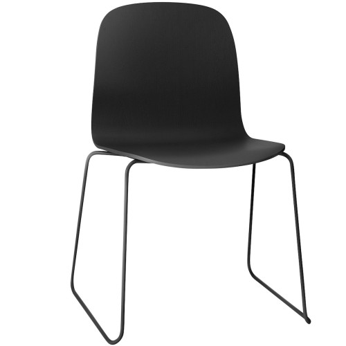 black - sled base Visu chair - Muuto