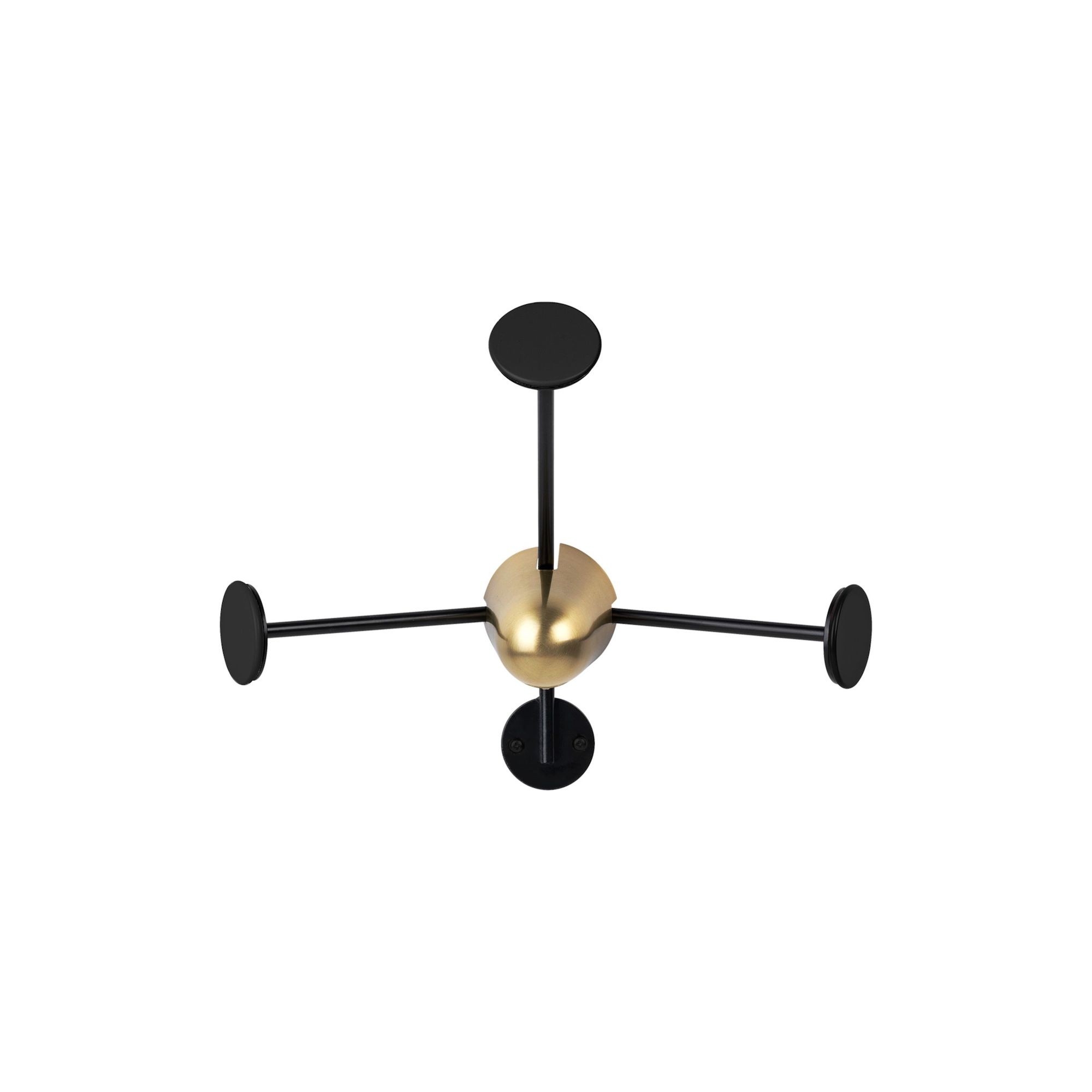 Soft black - coat rack Matégot - Gubi