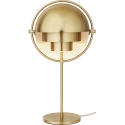 Gubi – Multi-Lite table lamp, shiny brass and brass