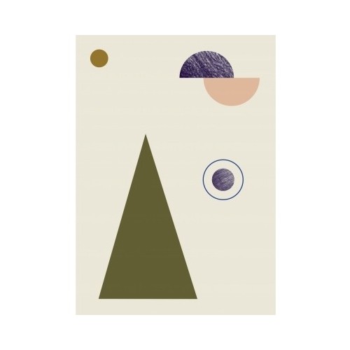 poster Geometry 1 - Ferm Living