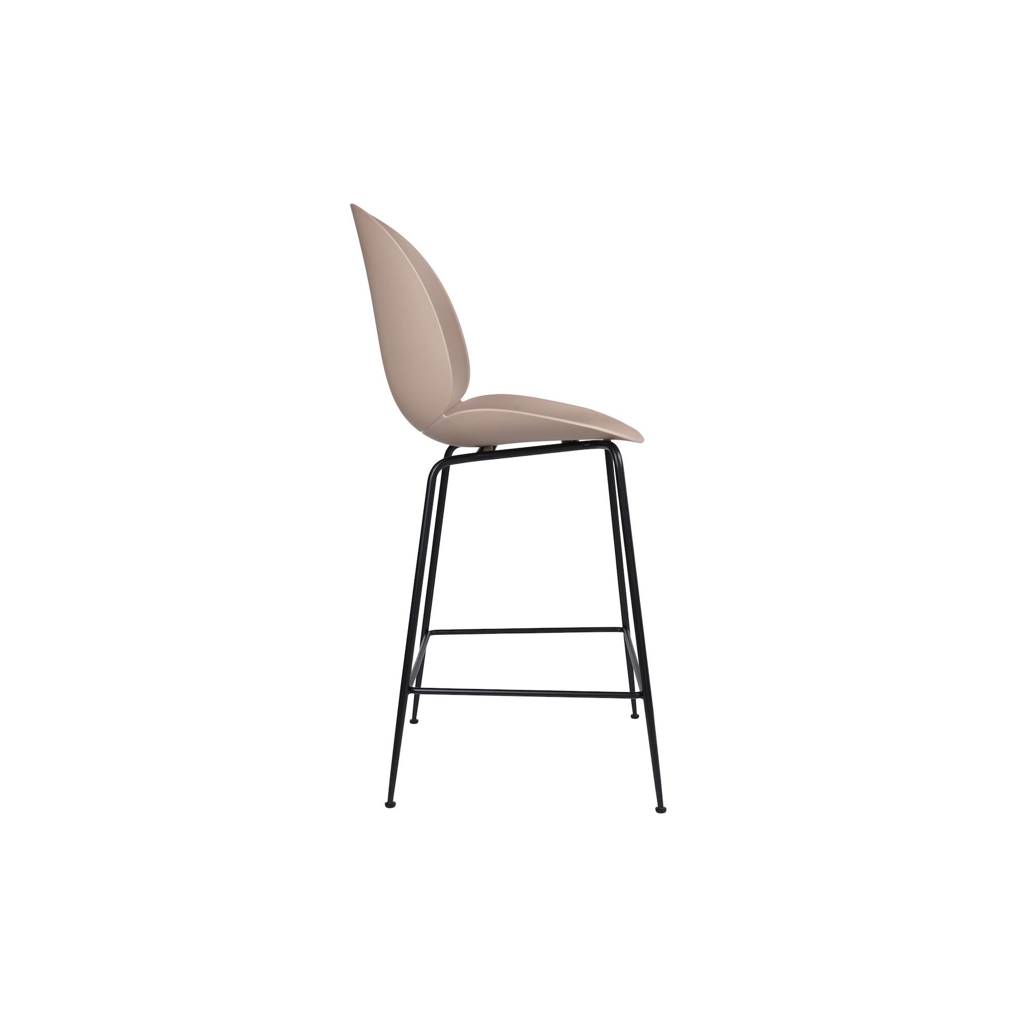 H75cm - sweet pink - Beetle bar chair - Gubi