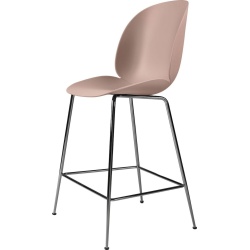 H75cm - rose doux - tabouret de bar Beetle - Gubi