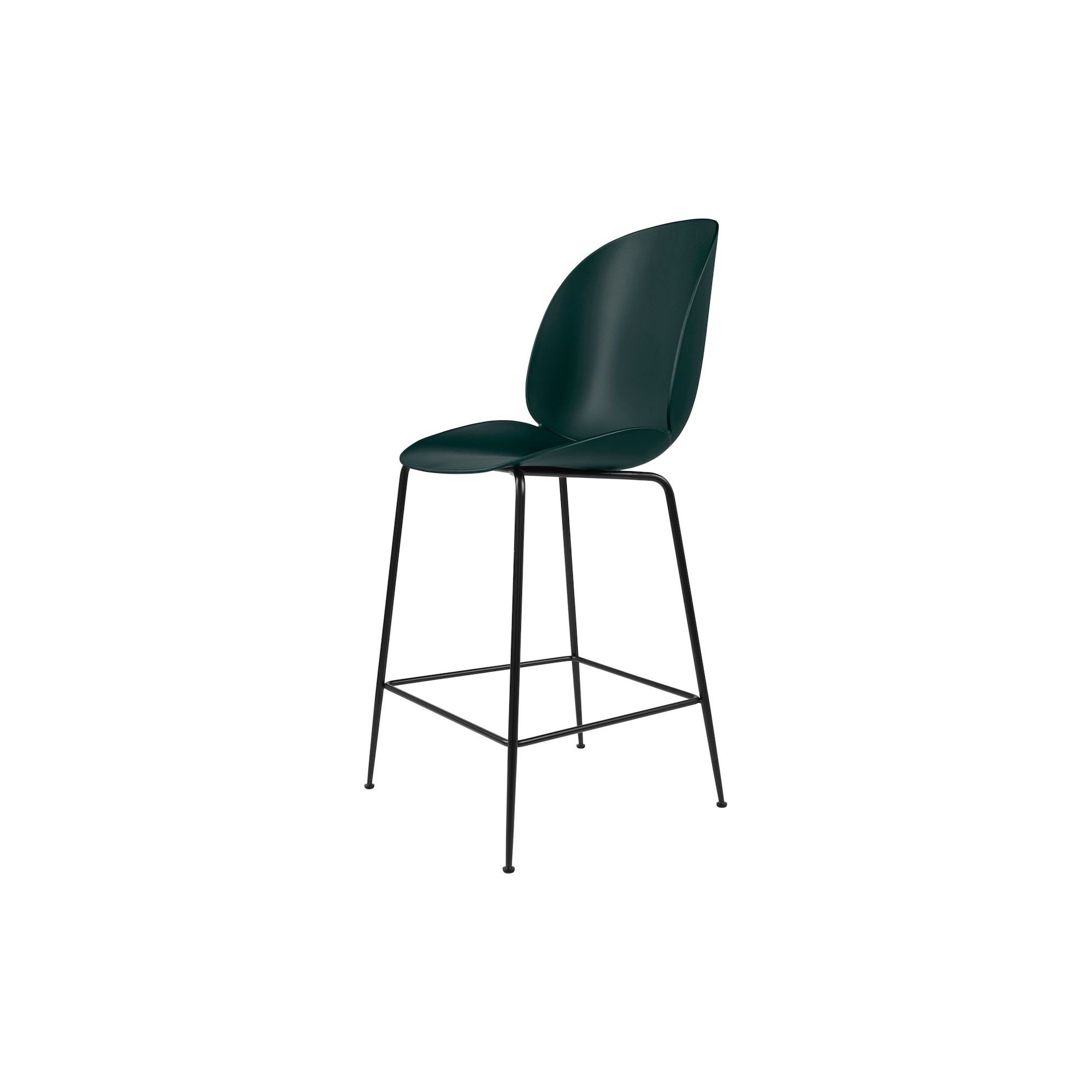 H75cm - green - Beetle bar chair - Gubi