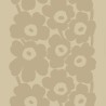 REMNANT - linen - Unikko - beige 811 - 180x145 cm - Marimekko fabric