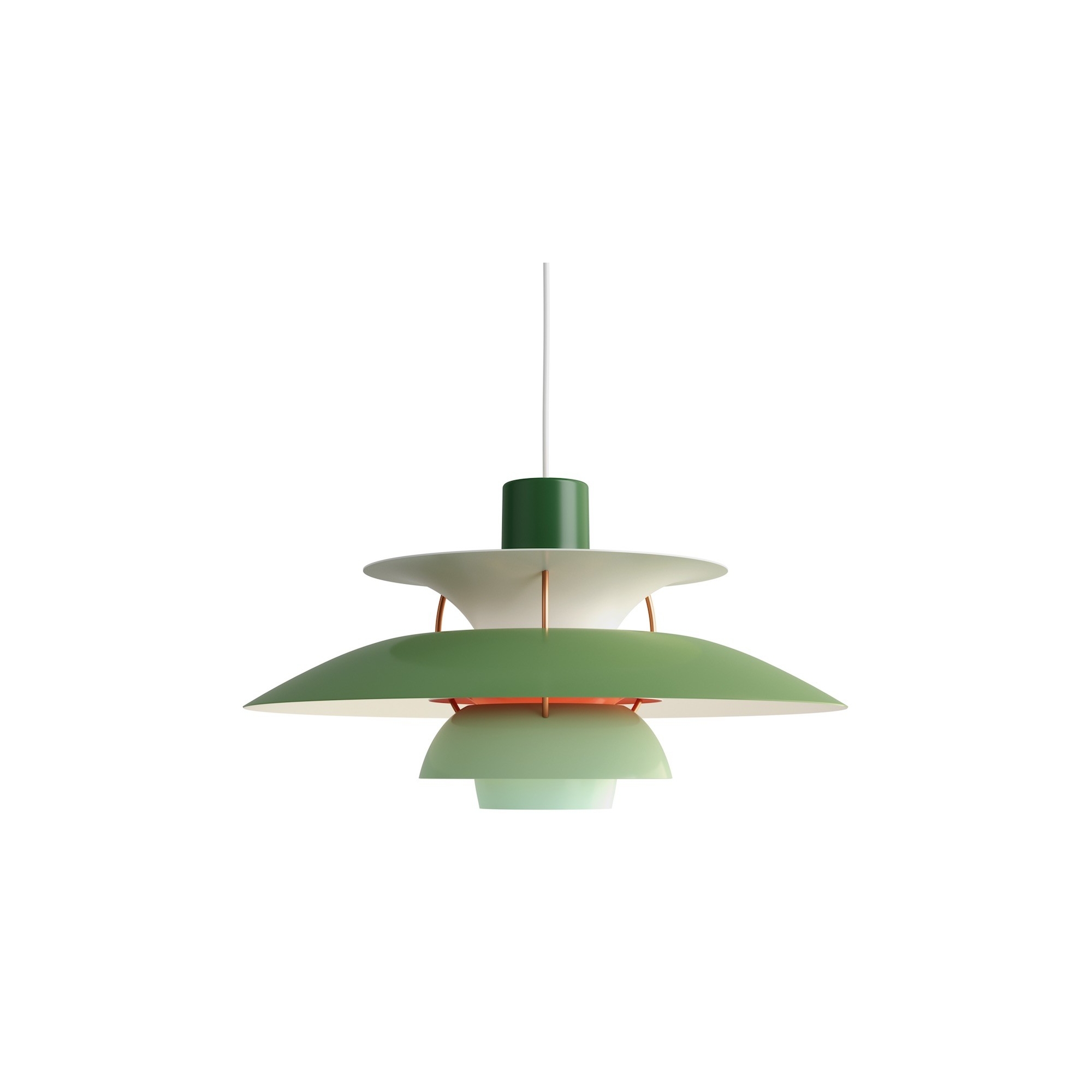 Louis Poulsen – PH5 pendant, hues of green