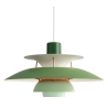 Louis Poulsen – PH5 pendant, hues of green