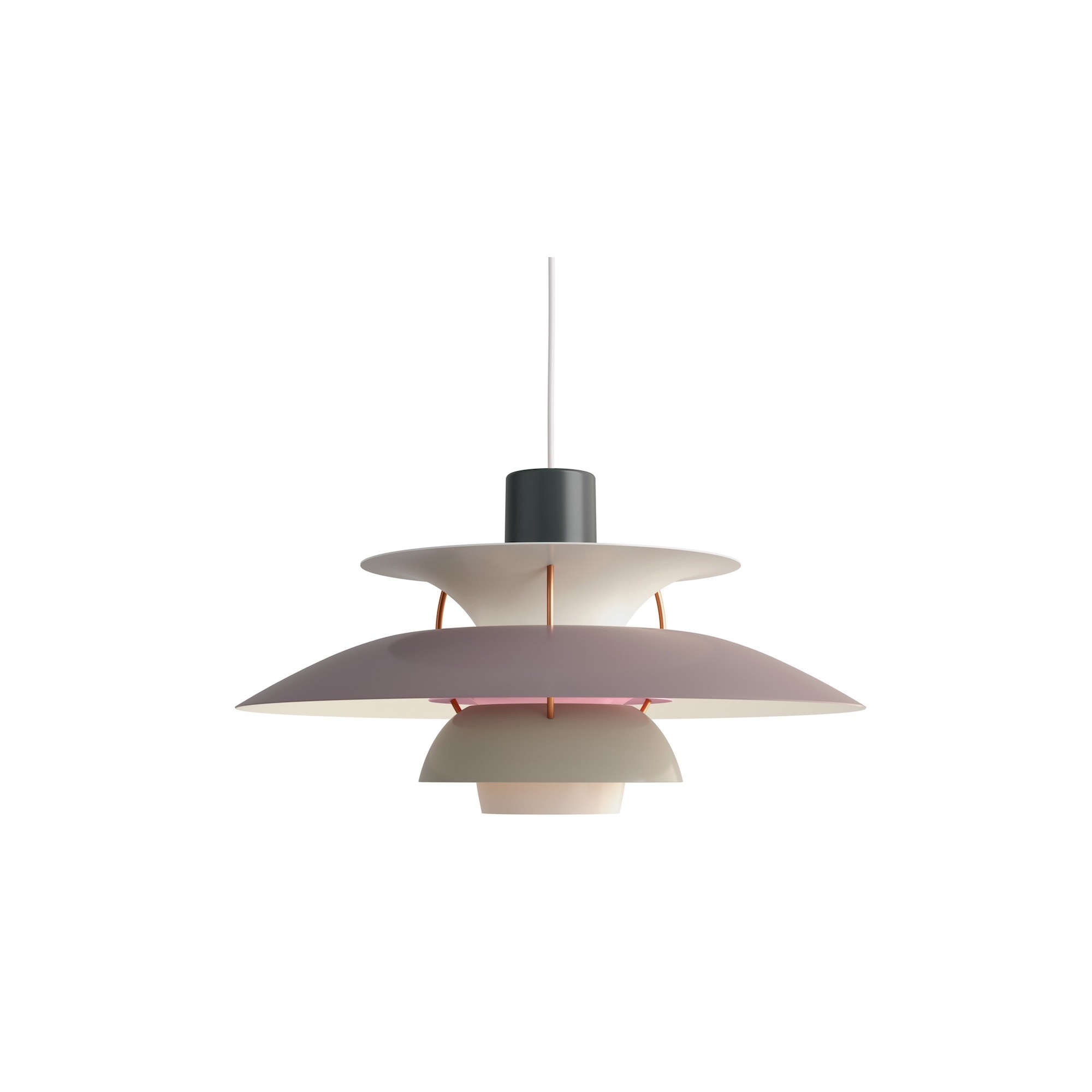 Louis Poulsen – PH5 pendant, hues of grey