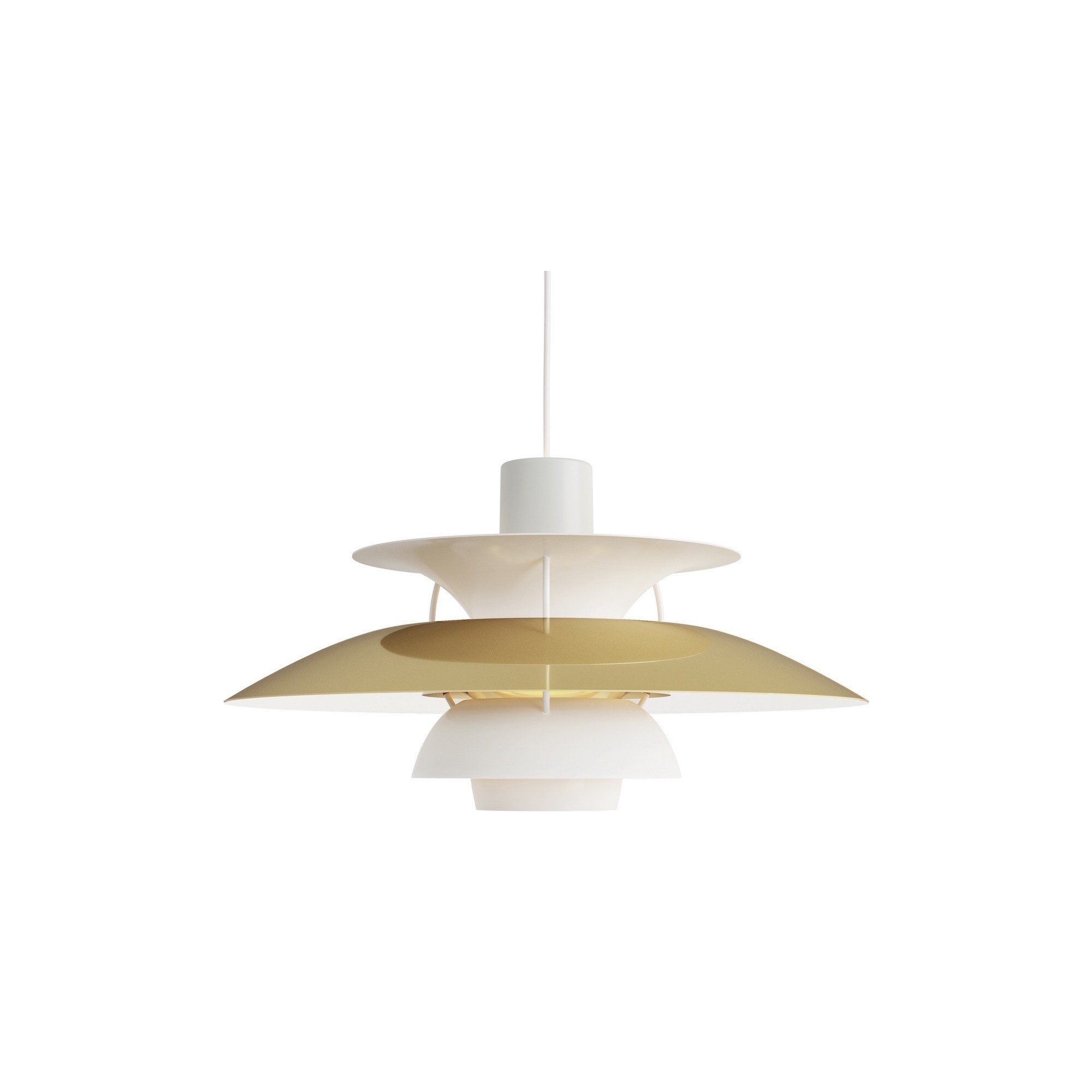 Louis Poulsen – PH5 pendant, untreated brass