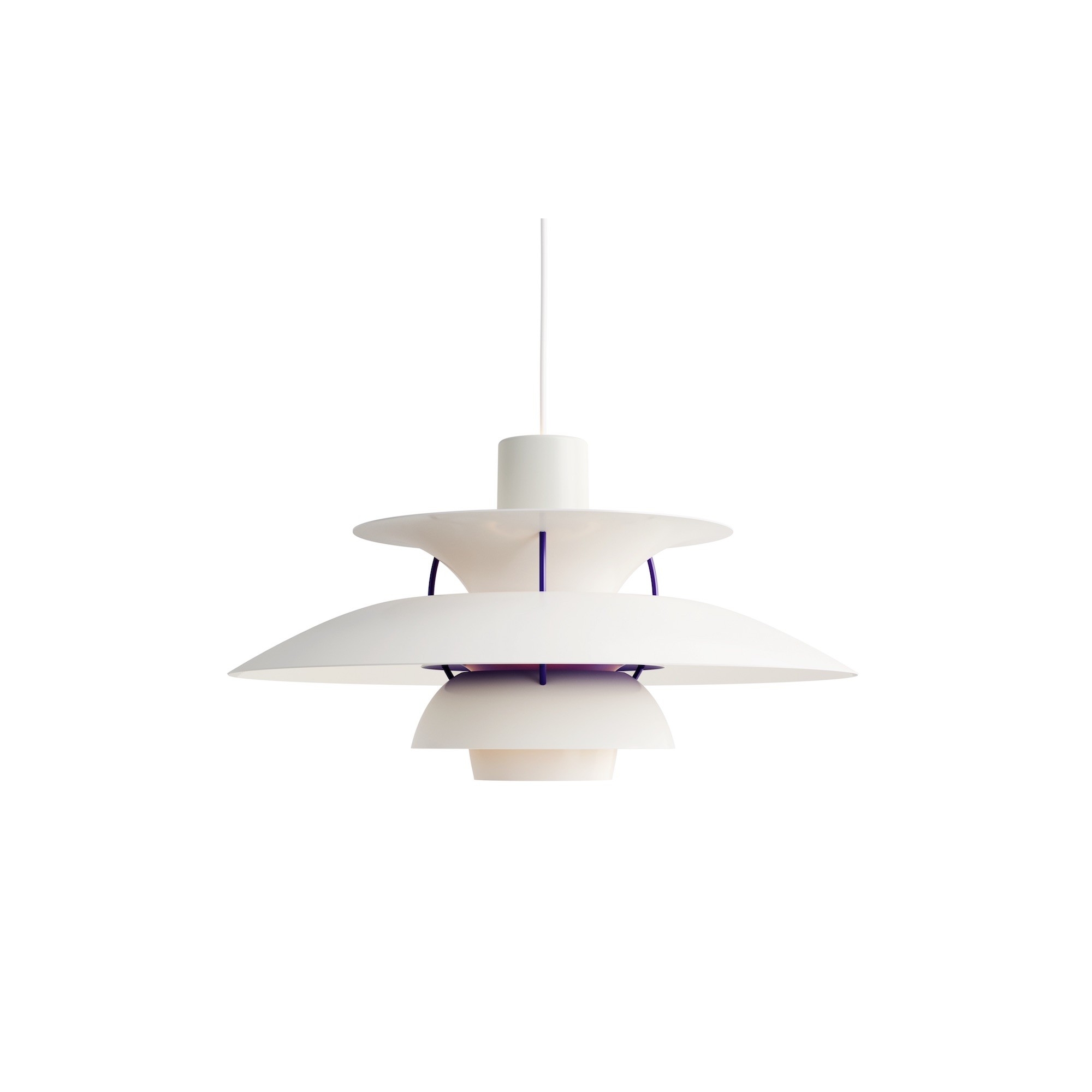 Louis Poulsen – Suspension PH5 Mini, blanc classique