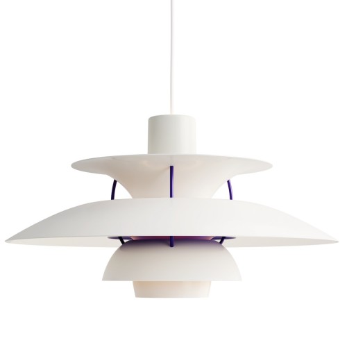 Louis Poulsen – Suspension PH5 Mini, blanc classique