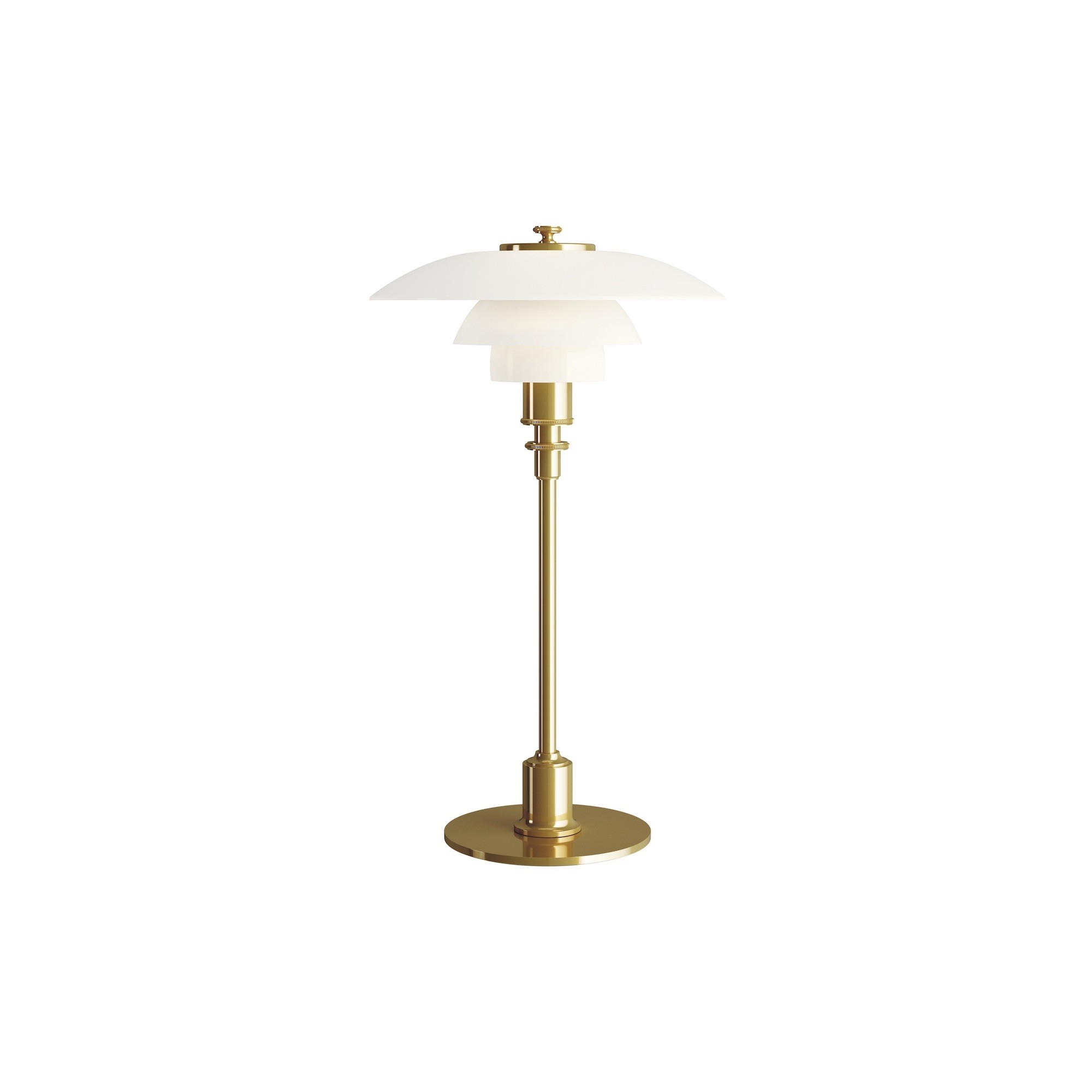 brass - PH 2/1 table lamp - Louis Poulsen