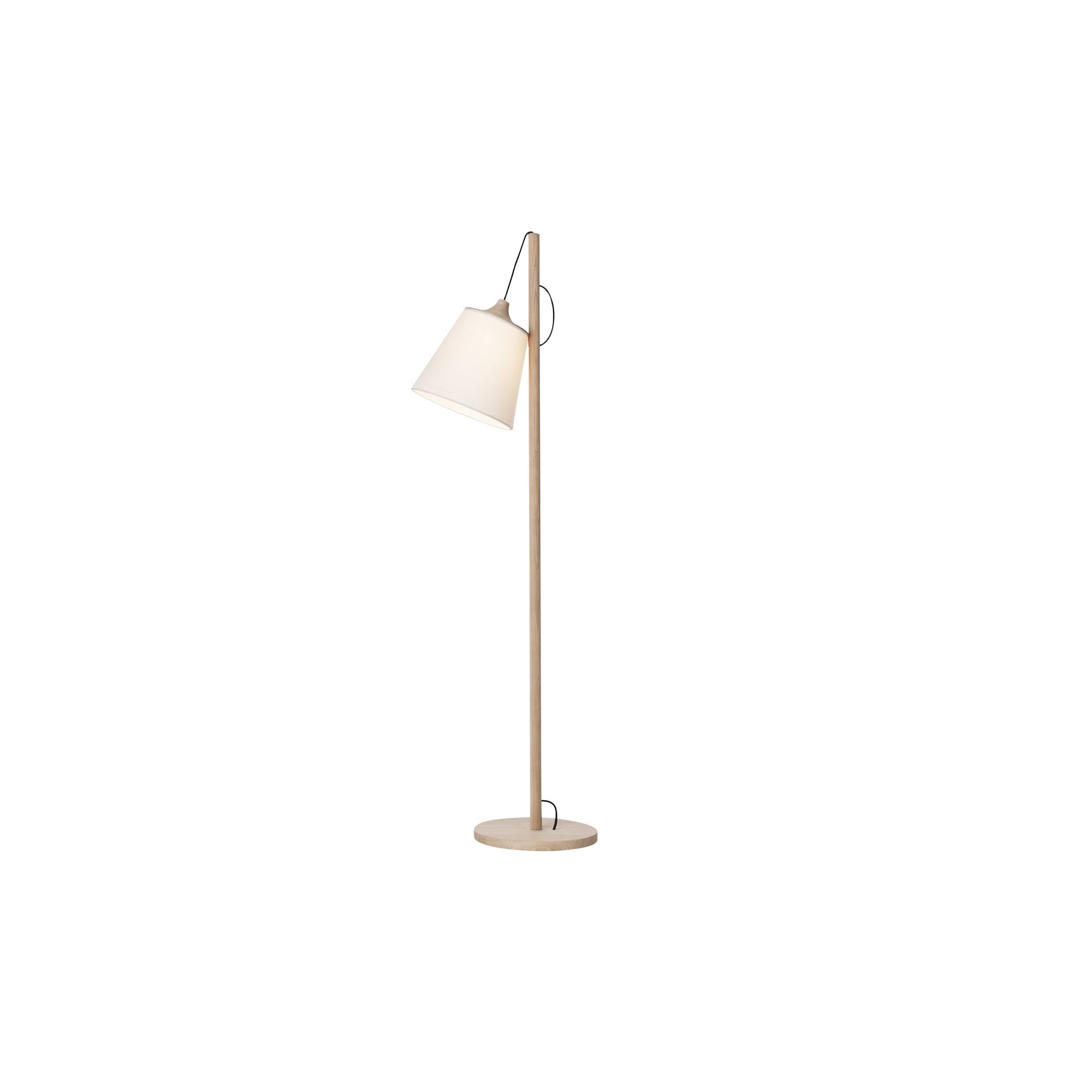 Pull floor lamp - oak - Muuto