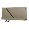 Folded shelf - olive - L51 x D6,9 x H22 cm - Muuto