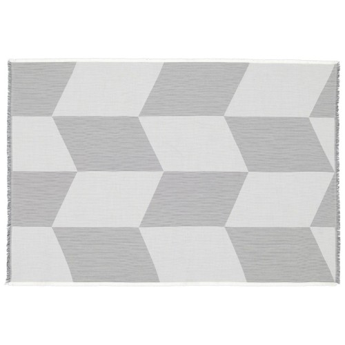 EPUISE - plaid Sway noir / blanc - Artek