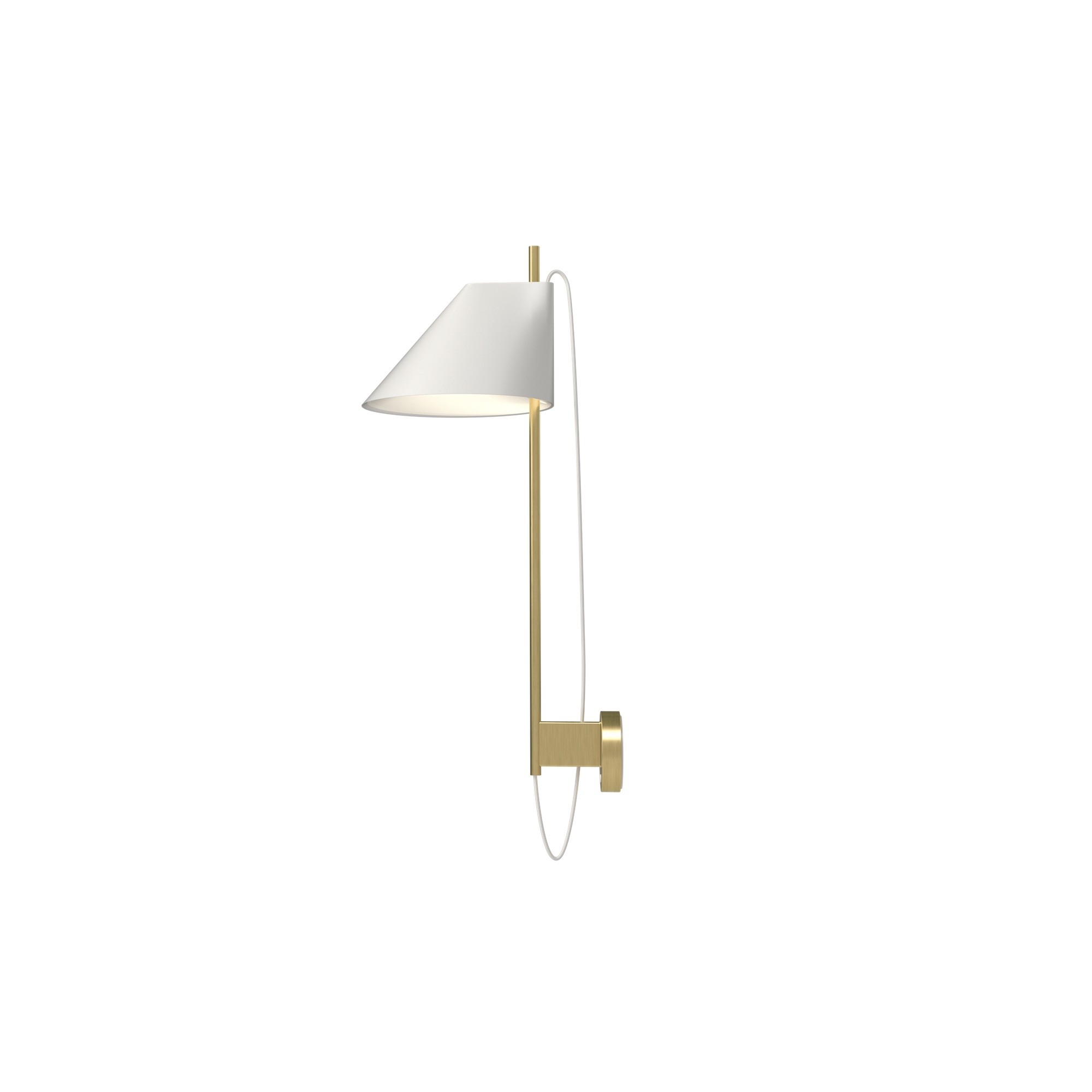 white / brass - wall lamp - Yuh - Louis Poulsen