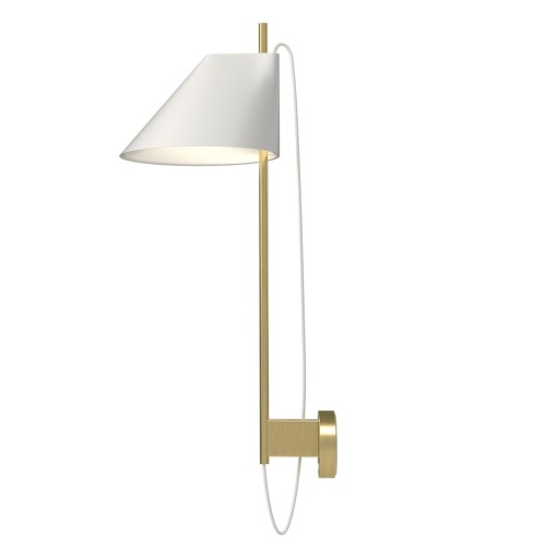 white / brass - wall lamp - Yuh - Louis Poulsen