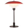 red - PH3½-2½ Metal Table Lamp - Louis Poulsen