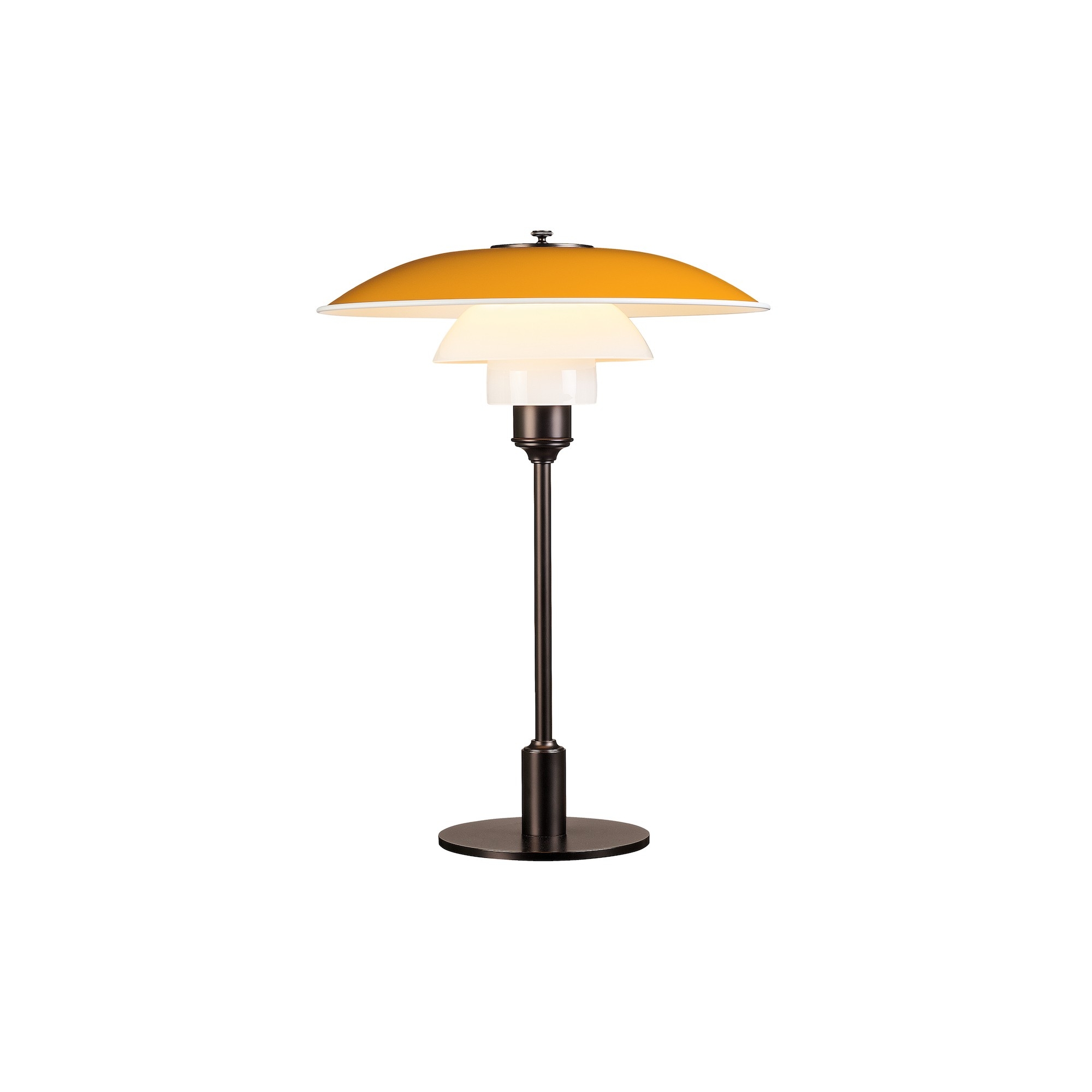 jaune -  Lampe de table PH3½-2½ Métal - Louis Poulsen