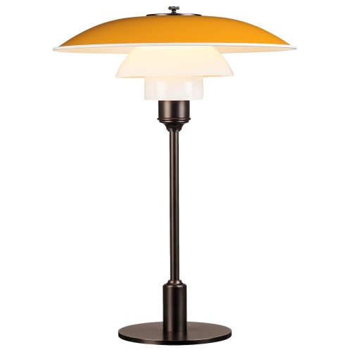 jaune -  Lampe de table PH3½-2½ Métal - Louis Poulsen