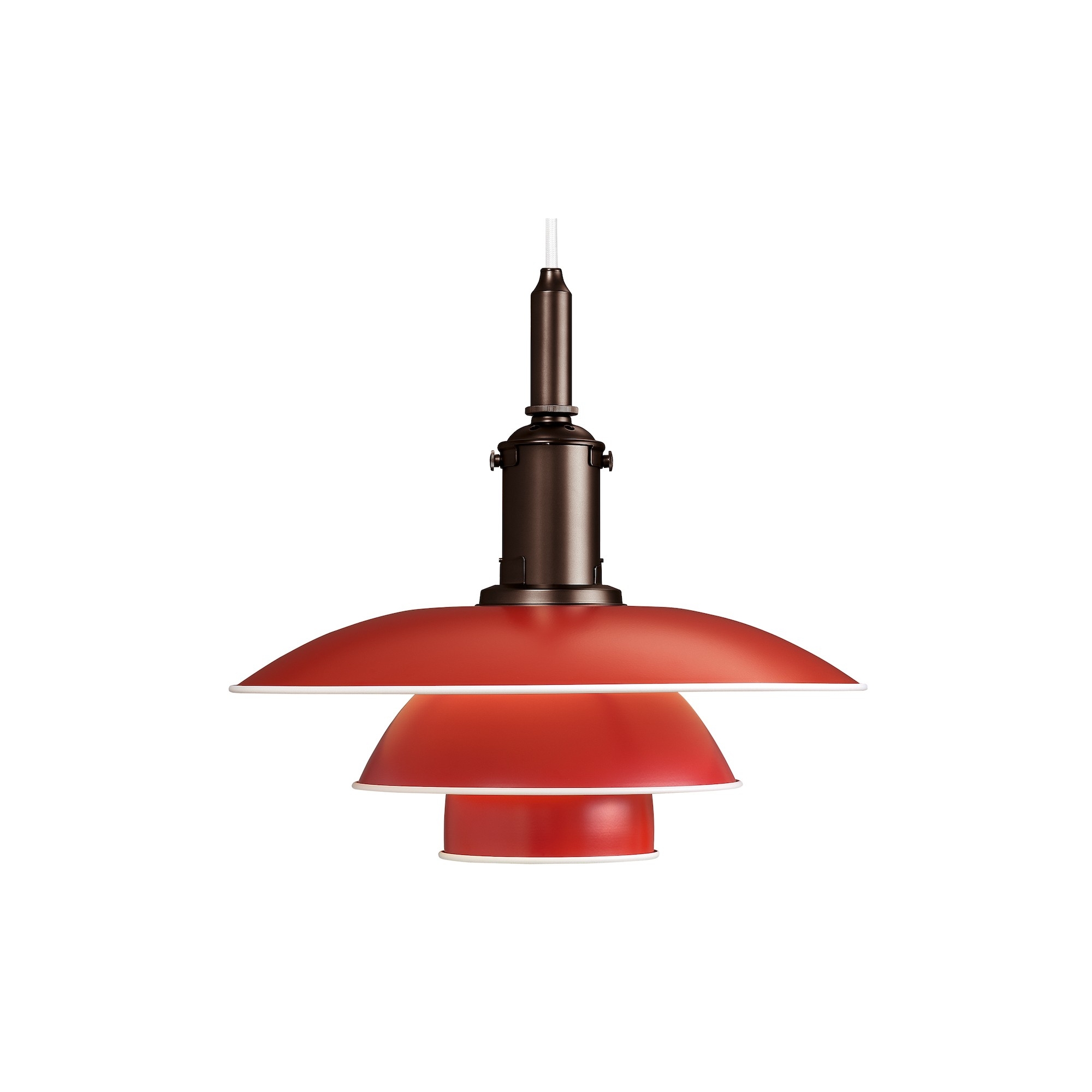 red - PH 3 1/2-3 pendant - Louis Poulsen