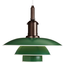 green - PH 3 1/2-3 pendant - Louis Poulsen