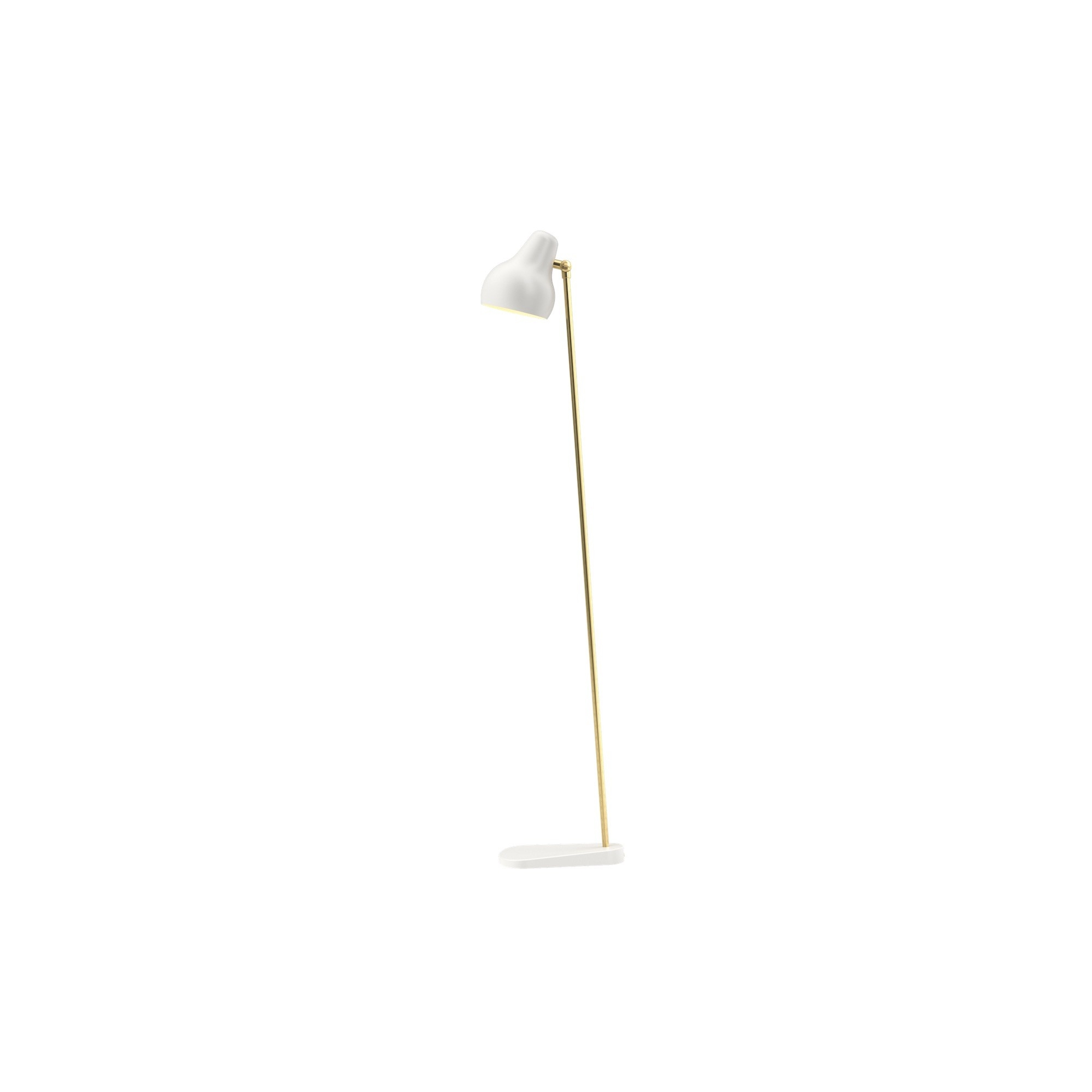 white - floor lamp - VL38 - Louis Poulsen