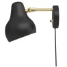 black - wall lamp - VL38 - Louis Poulsen