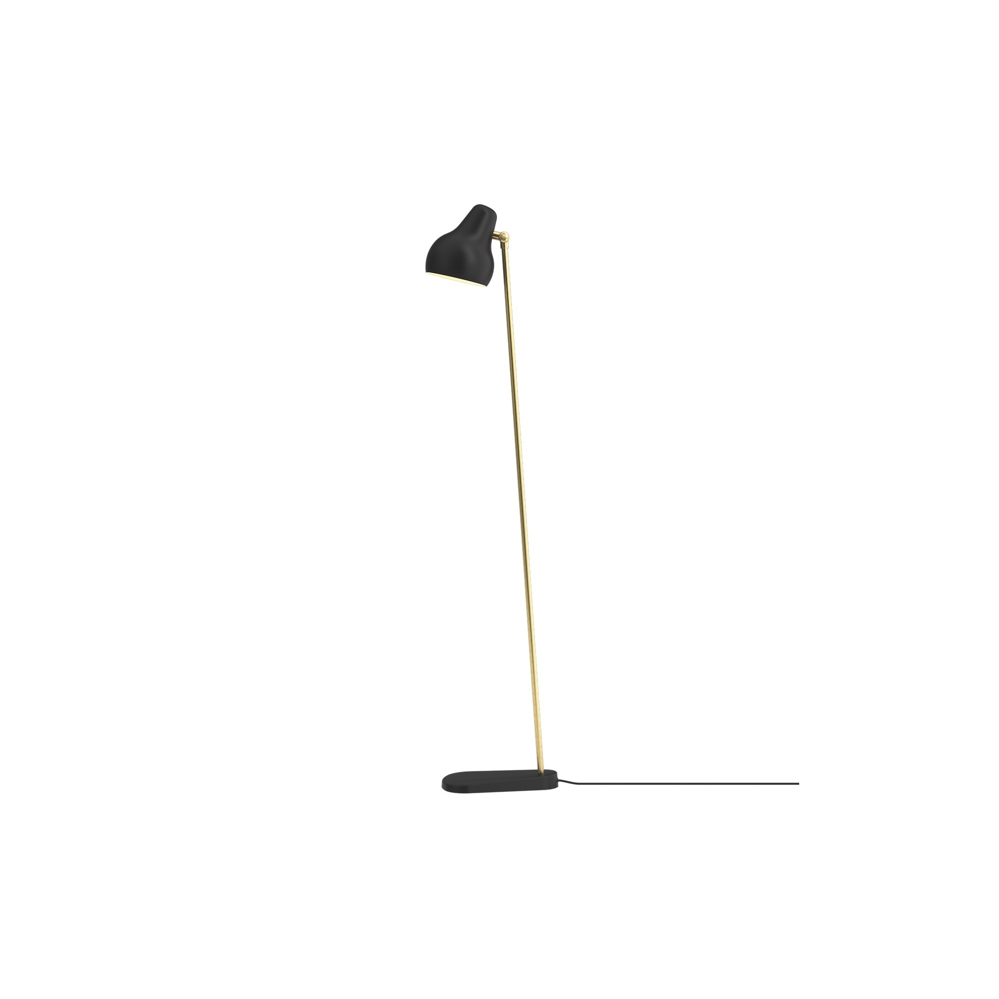 black - floor lamp - VL38 - Louis Poulsen