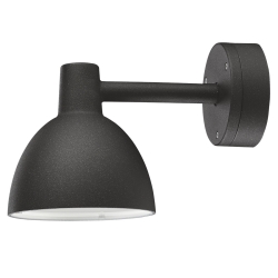 Textured black - Toldbod 155 bracket lamp - Louis Poulsen