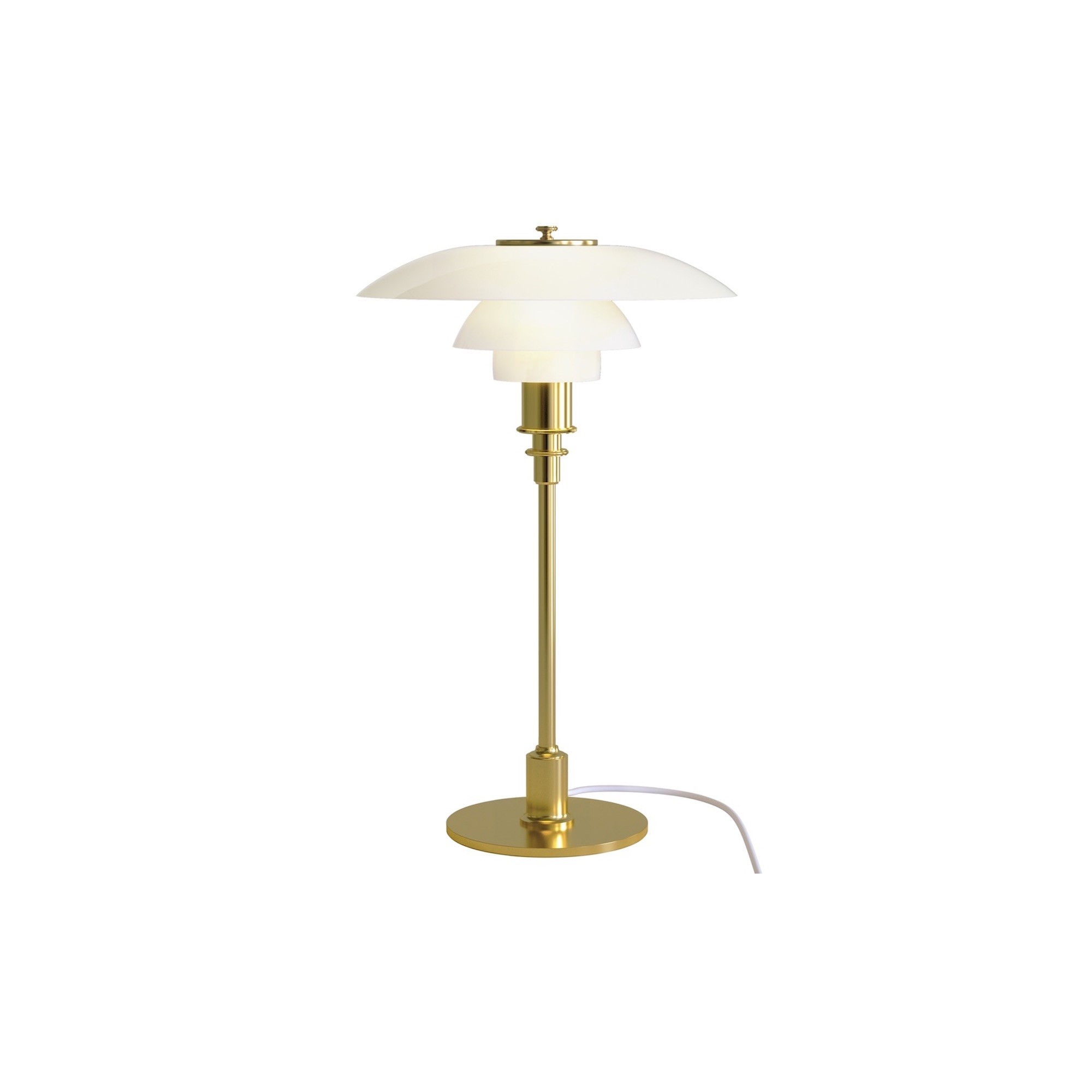 brass - PH 3/2 table lamp - Louis Poulsen