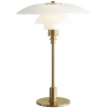 brass - PH3½-2½ Glass Table Lamp - Louis Poulsen