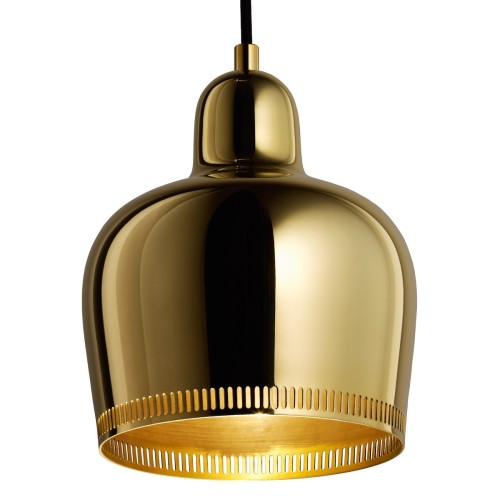 raw brass (brass inside) - A330S pendant " Savoy" - Artek