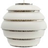 white / chrome A331 Beehive - Artek