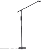 soft black - Fifty-fifty floor lamp - HAY