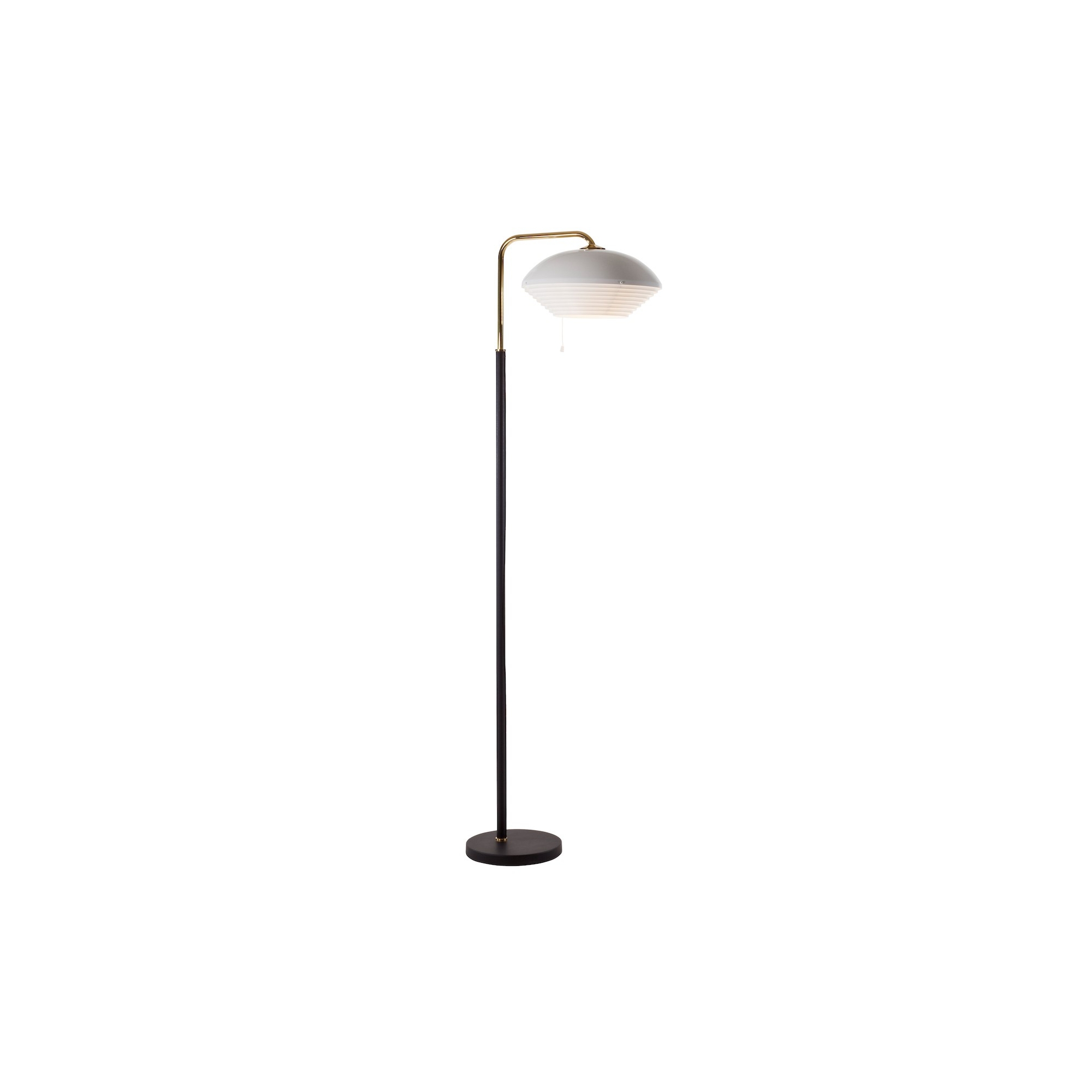 laiton poli - Lampadaire A811 - Artek