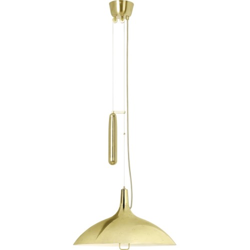 polished brass - A1965 pendant - Paavo Tynell - Gubi