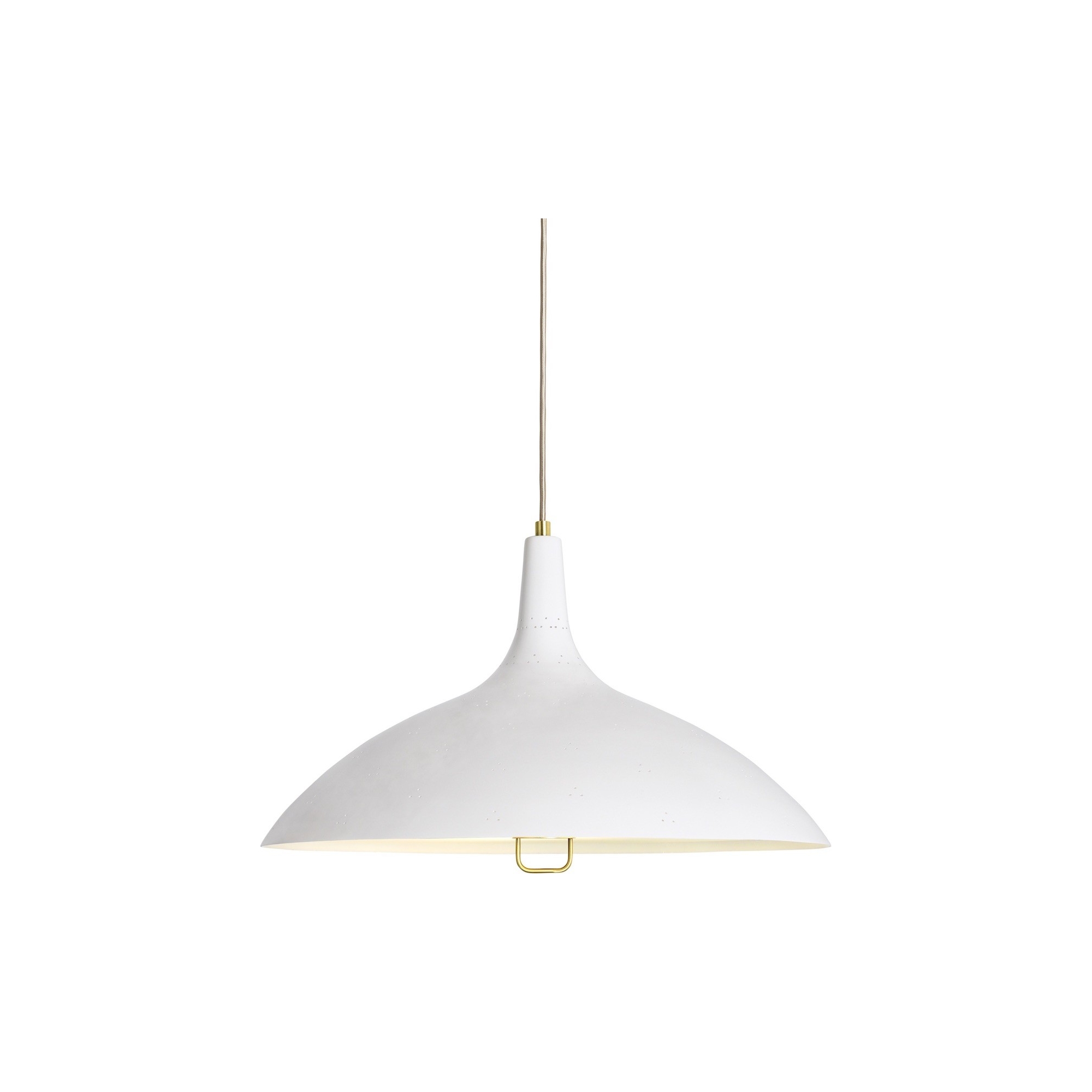 classic white - 1965 pendant - Paavo Tynell - Gubi