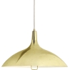 polished brass - 1965 pendant - Paavo Tynell - Gubi