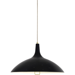 Soft black - suspension 1965 - Paavo Tynell - Gubi