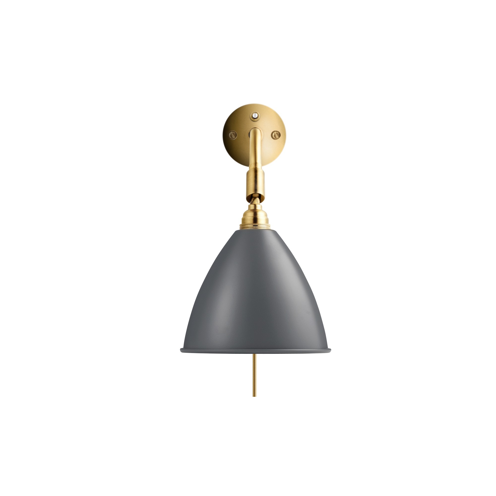 grey semi matt / brass - Bestlite BL7 - Gubi