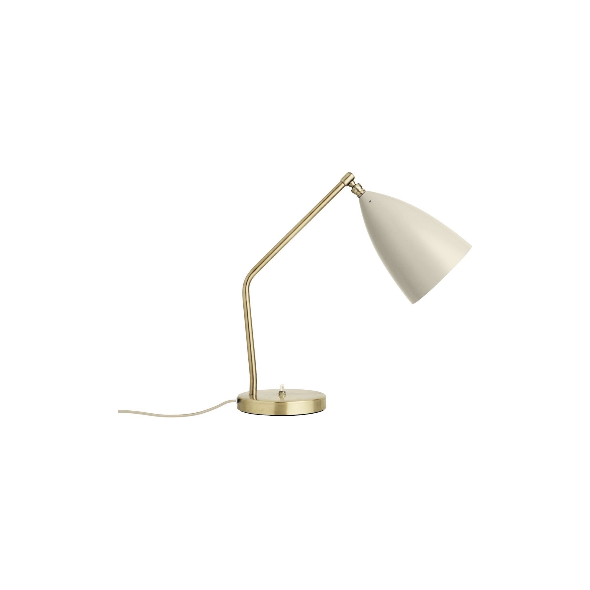 Blanc oyster semi mat - lampe de table Gräshoppa - Gubi